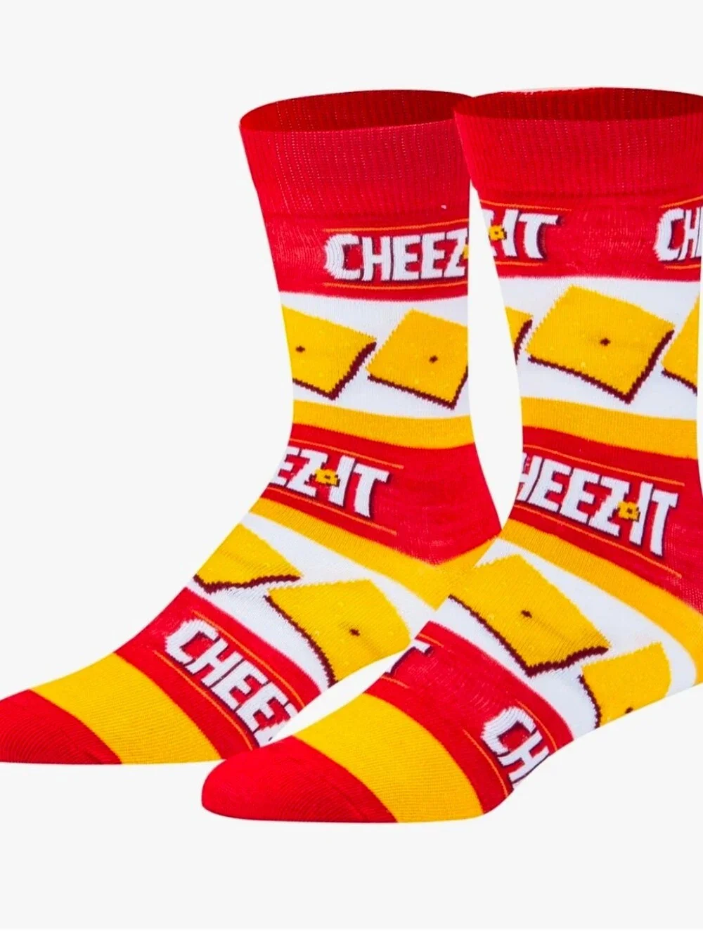 Size Medium 8 Pack Crazy Odd Sox Crew Cotton Blend Socks Ruffles Snacks Food Etc